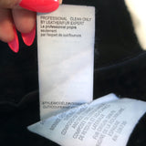 Vince Shearling Vest Navy & Black Size Extra Small