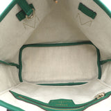 Moreau x Wunderkind Mini Saint Tropez Tote Bag Brown Printed Coated Canvas NEW