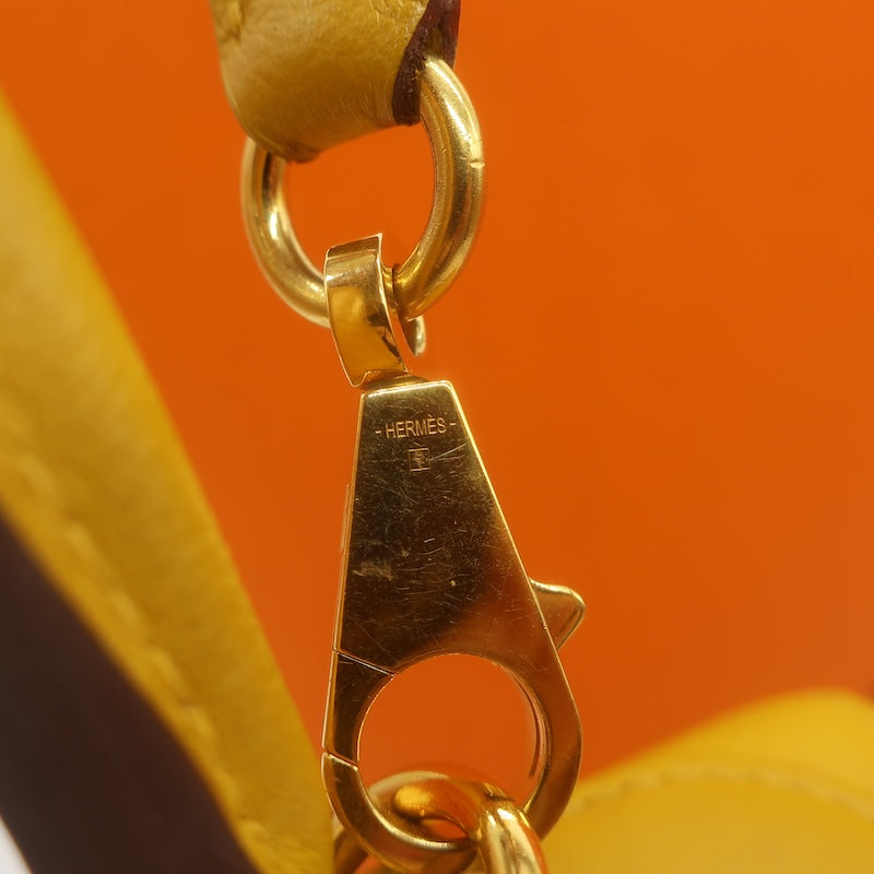 Hermes 2019 Kelly 28 Bag Jaune Ambre Togo Leather Gold Hardware