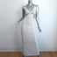 Cult Gaia Serita Cutout Maxi Dress Off-White Cotton Blend Size Small