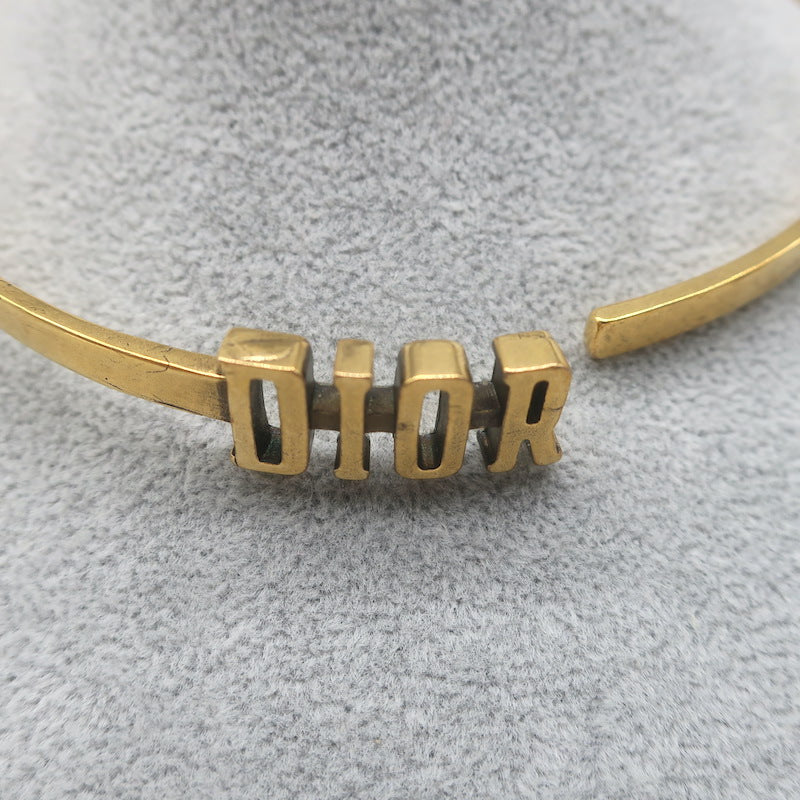 Christian Dior Logo Hinge Choker Necklace