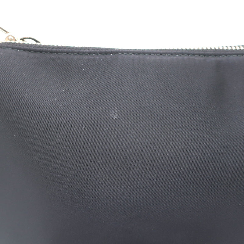 Prada Re-Nylon 2-in-1 Chain Strap Shoulder Bag Black Small Crossbody NEW