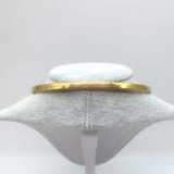 Christian Dior Logo Hinge Choker Necklace
