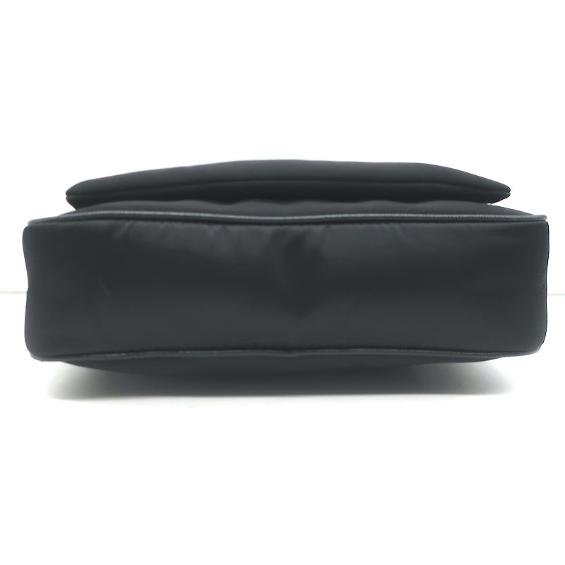 Prada Re-Nylon 2-in-1 Chain Strap Shoulder Bag Black Small Crossbody NEW