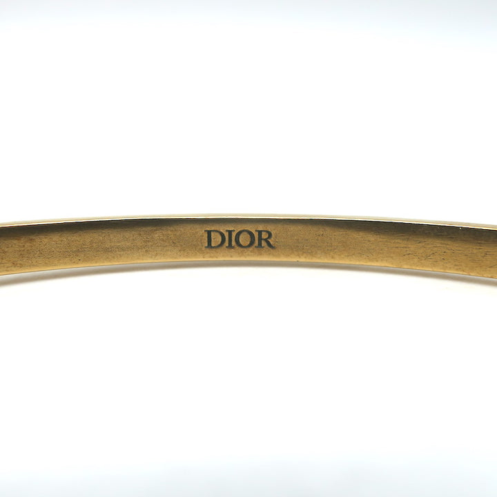 Christian Dior Logo Hinge Choker Necklace