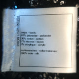 Chanel 17A Sequined Knit Short Sleeve Tunic Mini Dress Black Size 38