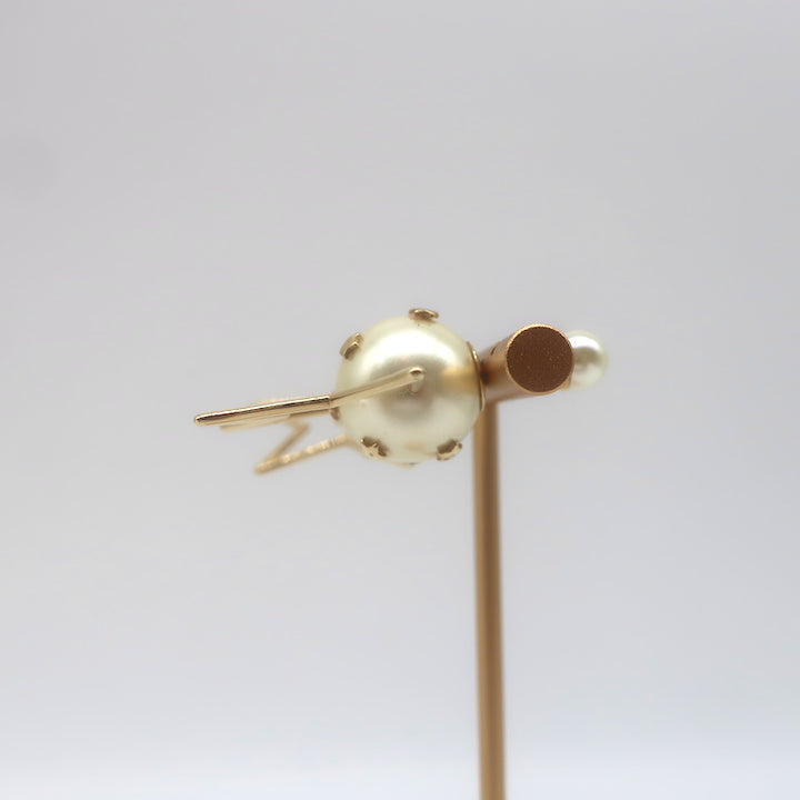 Christian Dior Pearl Star Tribales Earrings