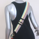 Marc Jacobs The Snapshot Bag Pale Yellow/Blue/Red Saffiano Leather Crossbody