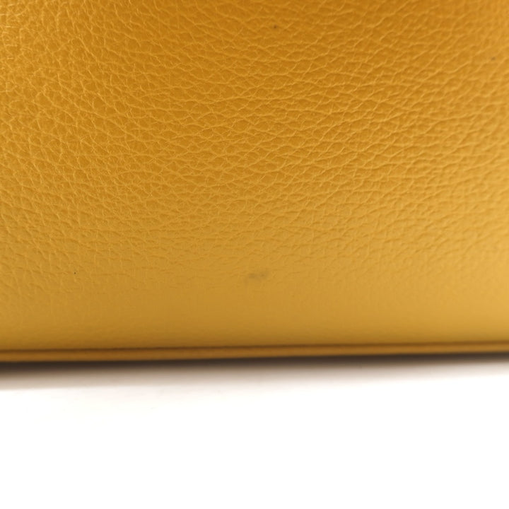 Hermes 2019 Kelly 28 Bag Jaune Ambre Togo Leather Gold Hardware