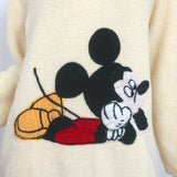 Gucci x Disney Mickey Mouse Terry Cloth Sweatshirt Dress Light Yellow Size Small
