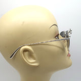 Christian Dior Bow A1U Pilot Sunglasses Silver CDW5963