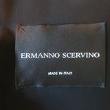 Ermanno Scervino Floral-Applique Embroidered Mesh Blazer Black Size 44