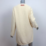 Gucci x Disney Mickey Mouse Terry Cloth Sweatshirt Dress Light Yellow Size Small