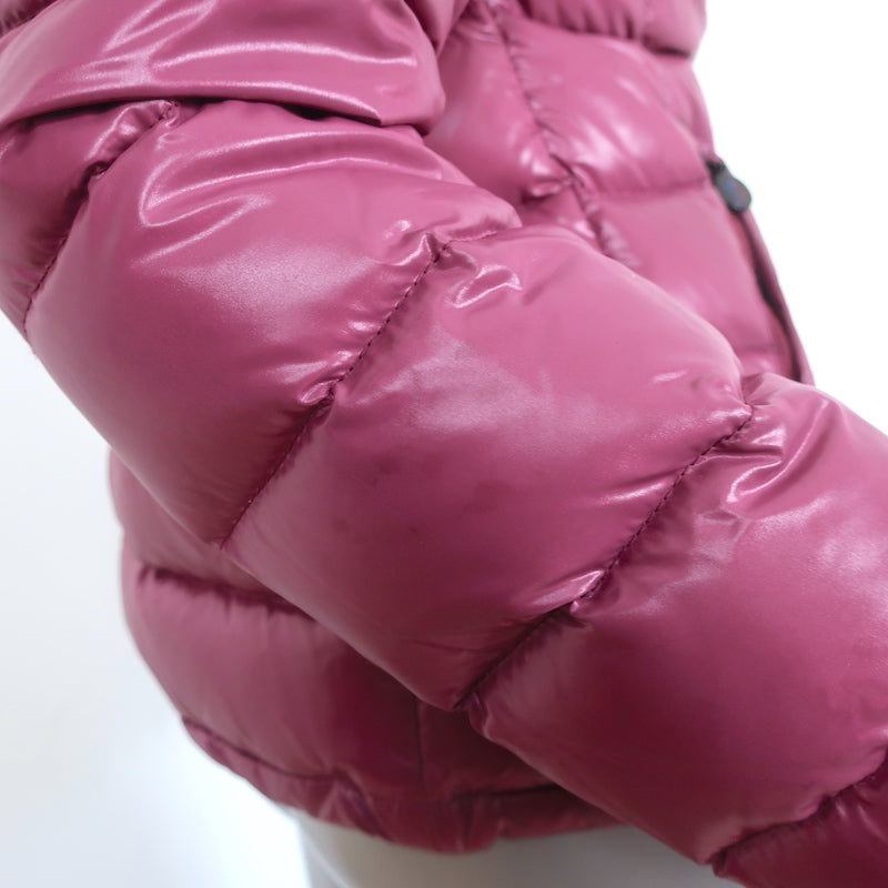 Moncler Clairy Down Puffer Jacket Berry Size 1