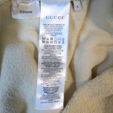 Gucci x Disney Mickey Mouse Terry Cloth Sweatshirt Dress Light Yellow Size Small