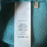 Gucci x Sega Crystal-Embellished Crewneck Sweatshirt Sky Blue Size Extra Small