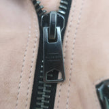 AllSaints Dalby Suede Biker Jacket Powder Pink Size US 6