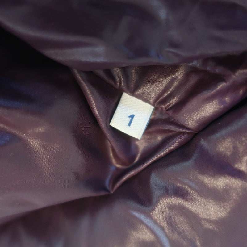 Moncler Clairy Down Puffer Jacket Berry Size 1