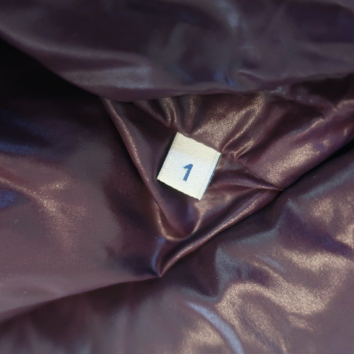 Moncler Clairy Down Puffer Jacket Berry Size 1