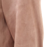 AllSaints Dalby Suede Biker Jacket Powder Pink Size US 6