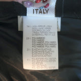 Brunello Cucinelli Monili Pinstripe Maxi Skirt Charcoal Stretch Wool Size US 4