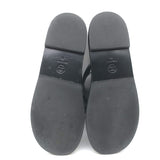 Chanel Camellia Jelly Thong Sandals Black Size 38