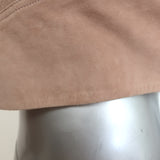 AllSaints Dalby Suede Biker Jacket Powder Pink Size US 6