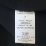 Theory Salindra Leather Mini Dress Black Size 2