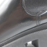 Gucci Trip Lug Sole Chelsea Boots Black Polished Leather Size 36.5