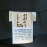 Brunello Cucinelli Monili-Trimmed Tulle Midi Skirt Charcoal Size 44