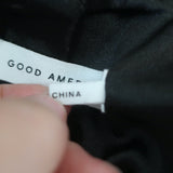 Good American Tied Up Waist Blazer Black Size 2