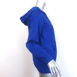 Tom Ford Technical Jersey Hooded Track Jacket Electric Blue Size Small