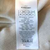 Christian Dior Beaded Heart Sweater Ivory Cashmere-Silk Size 40