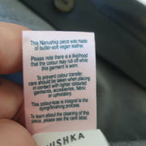 Nanushka Clare Vegan Leather Shirt Black Size Extra Small Short Sleeve Top