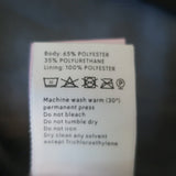 Nanushka Clare Vegan Leather Shirt Black Size Extra Small Short Sleeve Top