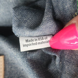 Clare V. Flore Chain Strap Crossbody Bag Multi Striped Snake-Embossed Leather