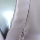 Zimmermann Blouson-Sleeve Mini Wrap Dress Lavender Silk Satin Size 2