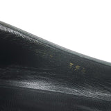 Saint Laurent Two-Tone Pointed Toe Ballet Flats Black & Cream Leather Size 39.5