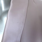 Zimmermann Blouson-Sleeve Mini Wrap Dress Lavender Silk Satin Size 2