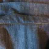 Brunello Cucinelli Double Breasted Denim Blazer Indigo Size 44