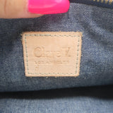 Clare V. Patchwork Flat Clutch Multicolor Leather & Suede