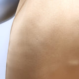 Dolce & Gabbana Tank Top Gold Satin Size 42 Sleeveless Blouse