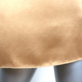 Dolce & Gabbana Tank Top Gold Satin Size 42 Sleeveless Blouse