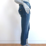 Dsquared2 Cool Girl Cropped Jeans Paint Splatter Stretch Denim Size 40