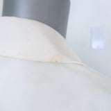 Cinq a Sept Cheyenne Rhinestone Pin Blazer Ivory Crepe Size 0