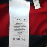 Gucci Striped Technical Jersey Track Pants Navy/Red Cotton-Blend Size Medium