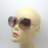 Tom Ford Keira Square Sunglasses 58mm Silver/Rose TF865 14U