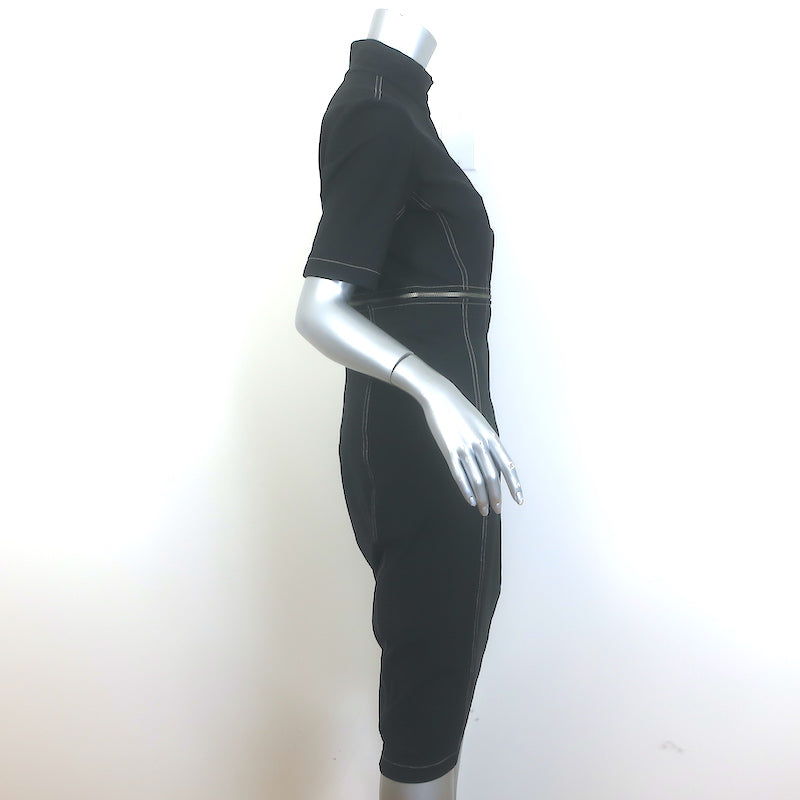 Elaine Kim Zip-Off Convertible Dress Black Size Large Midi Skirt &amp; Crop Top Set