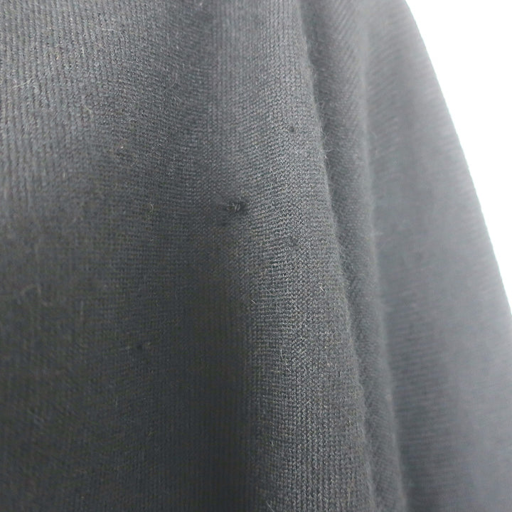 Cuyana Square Edge Cape Shawl Black Baby Alpaca