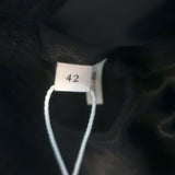 Sandro Vayene Pearl-Beaded Tweed Jacket Black Cotton-Blend Size 42 NEW